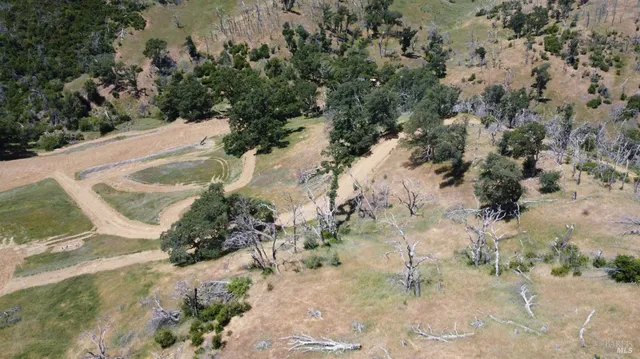 a view of an outdoor space and a yard