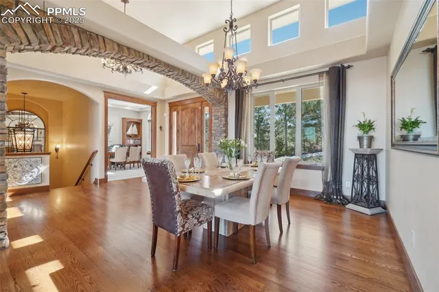 a kitchen with lots of counter top space