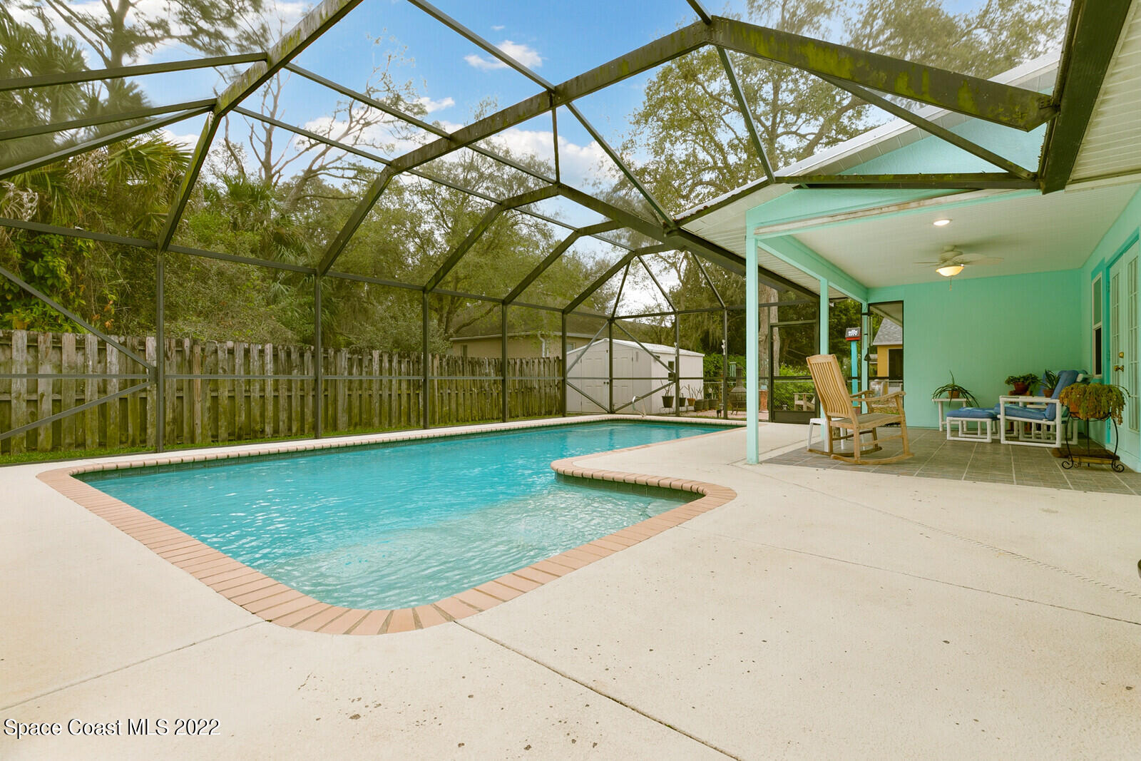 4885 Doreen Road Cocoa, FL 32927 - Photo 2 of 21 a view of a backyard