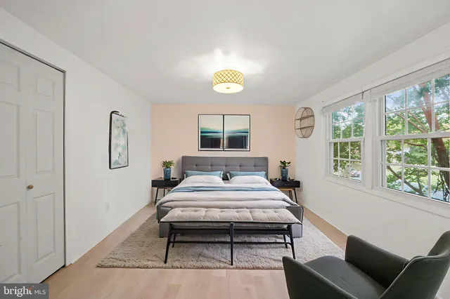 a view of a room with window