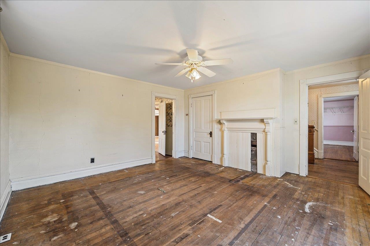 35 Tinkling Spring Road Fishersville, VA 22939 - Photo 19 of 39 a view of a bedroom with closet and ceiling fan