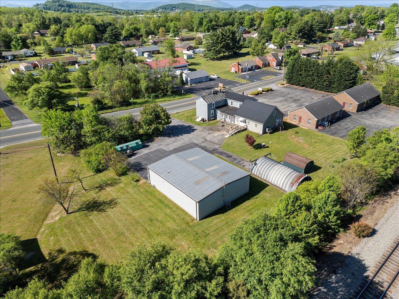 35 Tinkling Spring Road Fishersville, VA 22939 - Photo 3 of 39 an aerial view of a house with garden space and street view