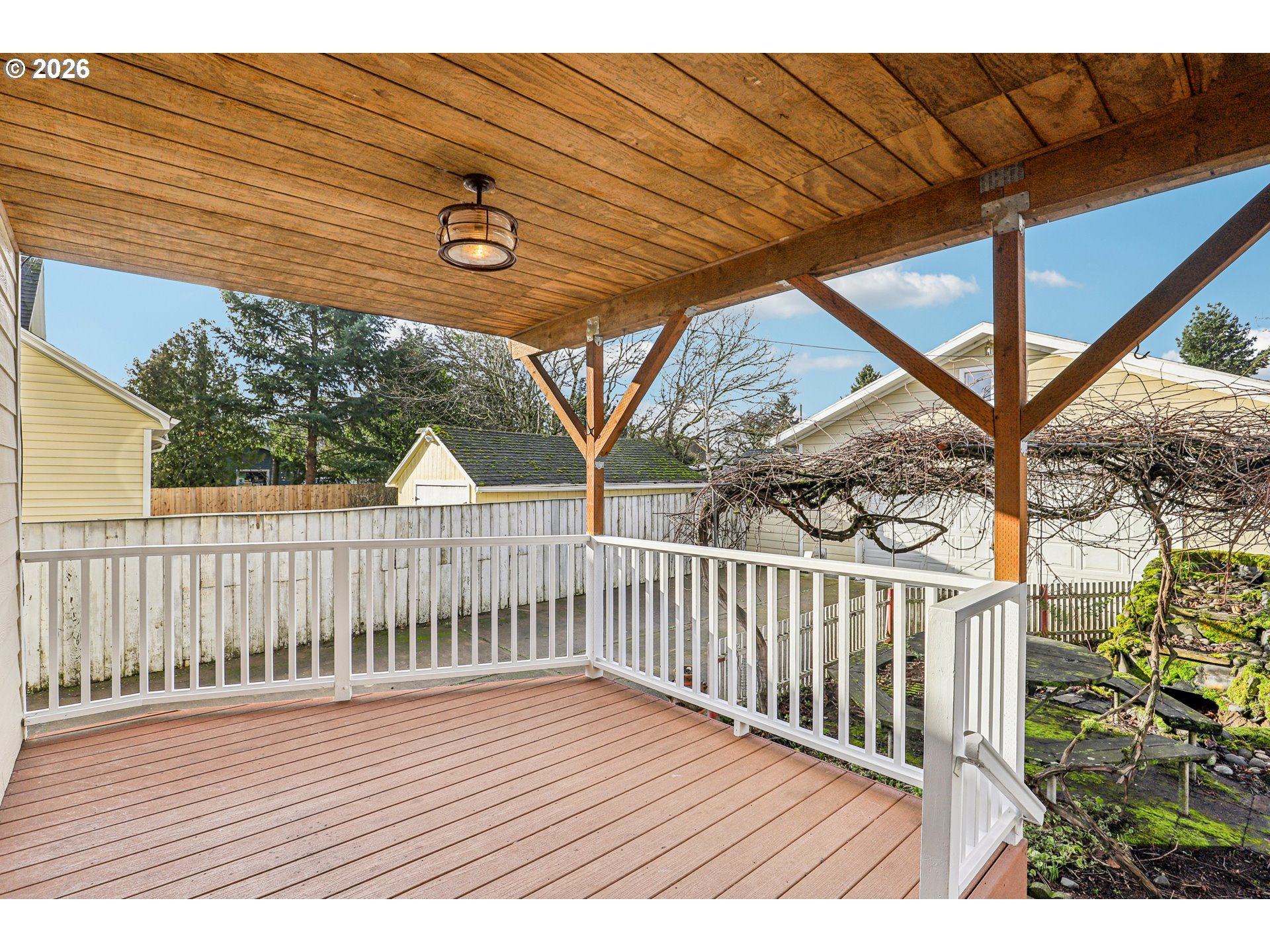 1005 Northeast 72nd Avenue Portland, OR 97213 - Photo 36 of 41 a view of a wooden deck