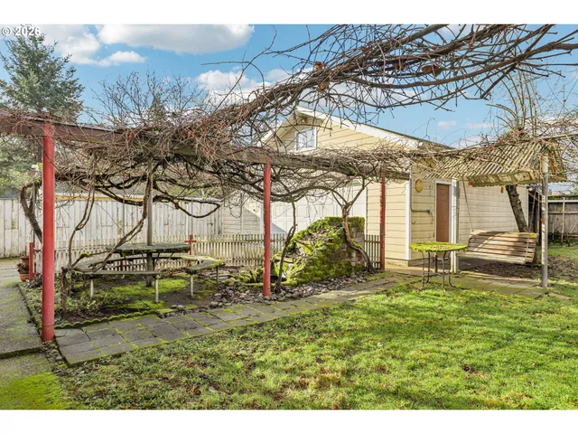a front view of a house with a garage