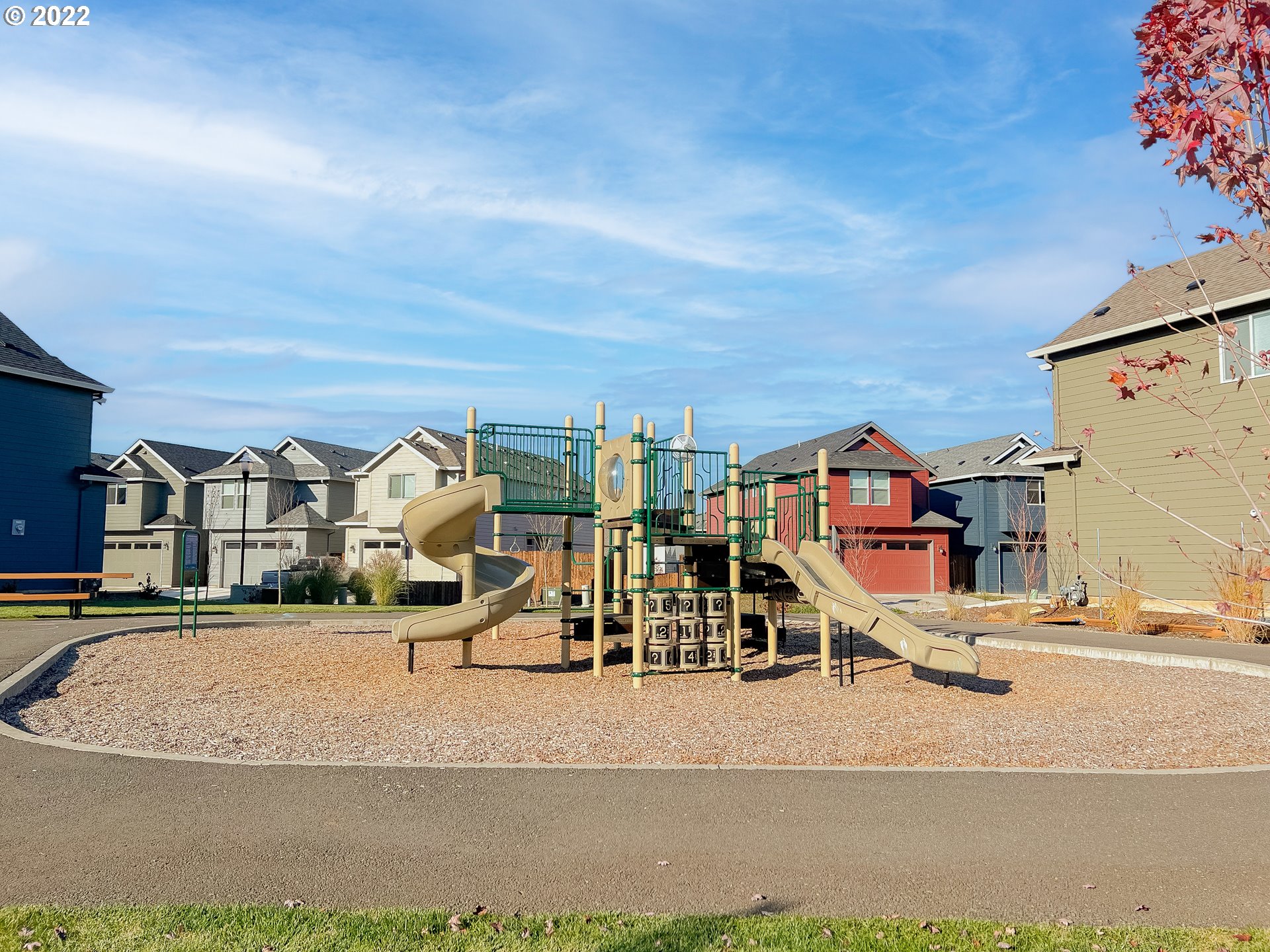 7225 South 13th Street Ridgefield, WA 98642 - Photo 30 of 30 an aerial view of residential houses with outdoor space