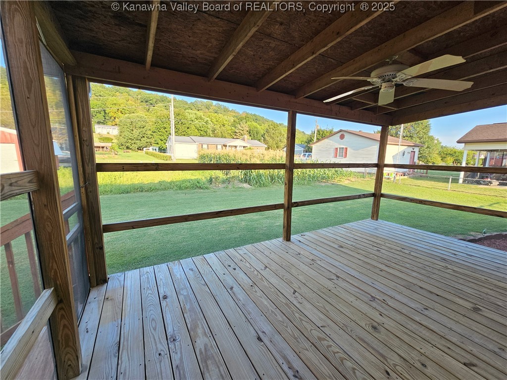 10865 Huntington Road Gallipolis Ferry, WV 25515 - Photo 35 of 40 Screened in Back Porch