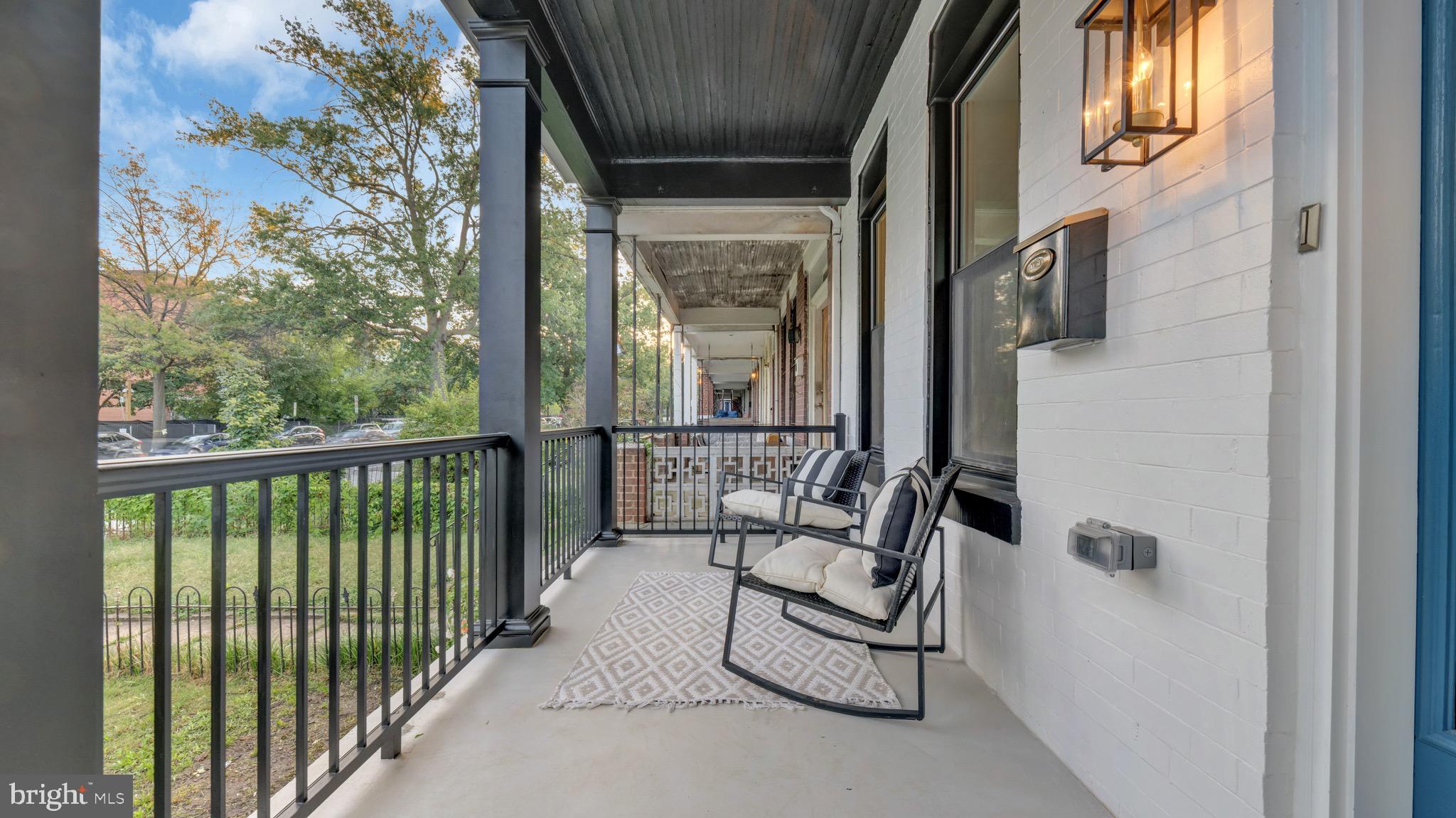 607 K Street Northeast Washington, DC 20002 - Photo 5 of 81 Unwind on the Spacious Front Porch