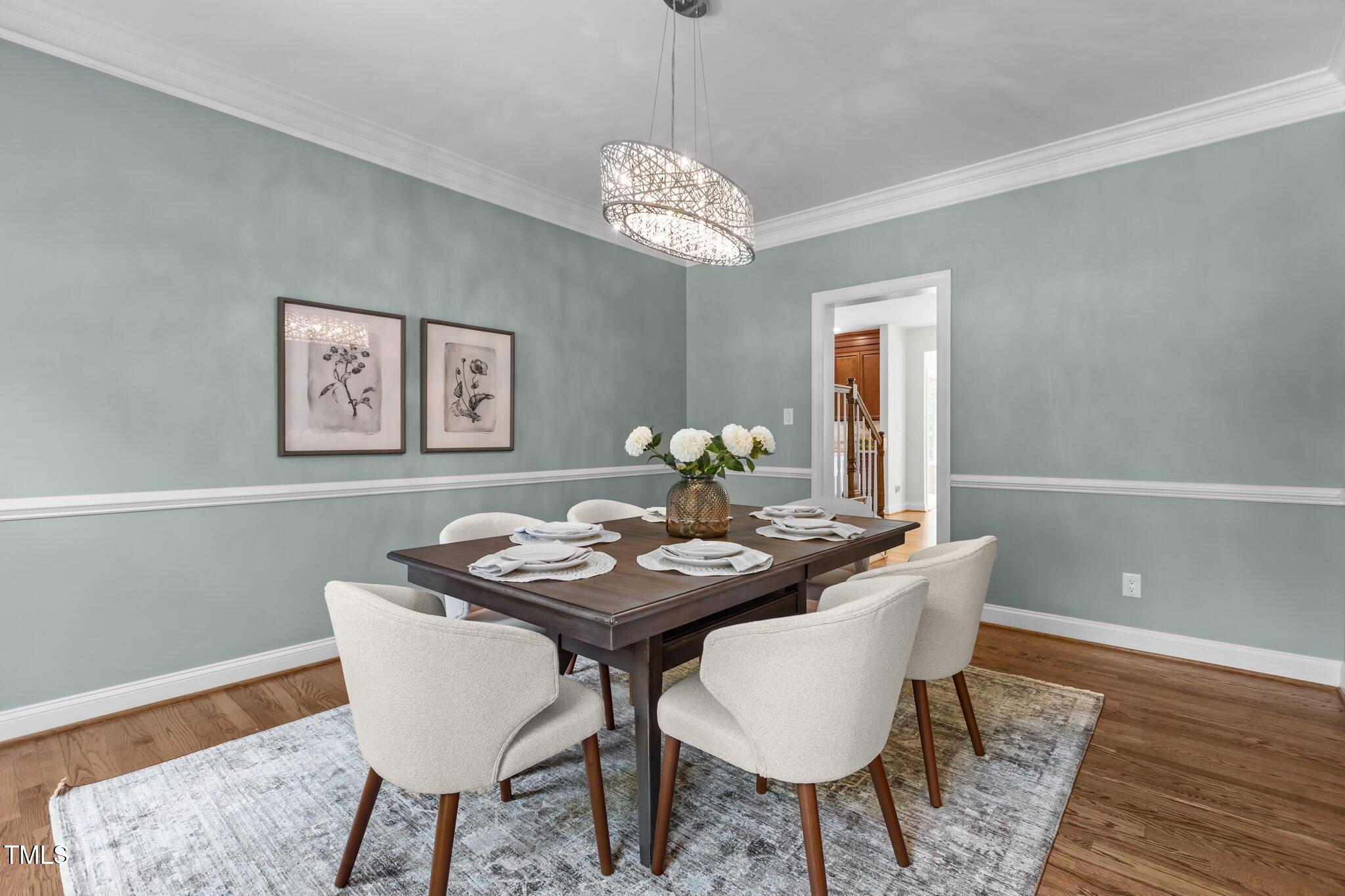 103 Ticonderoga Road Cary, NC 27519 - Photo 6 of 65 a dining room with furniture and window