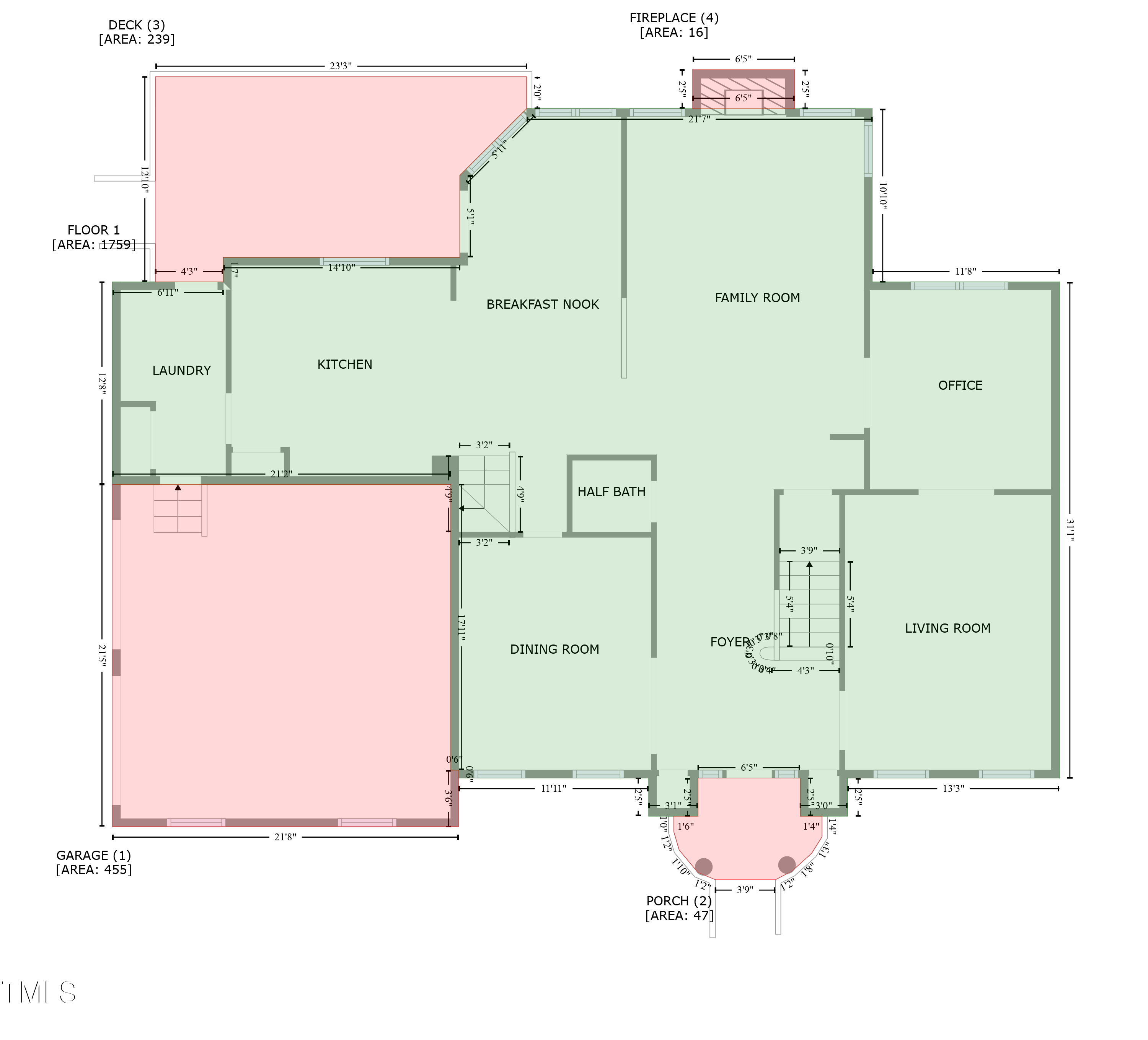 103 Ticonderoga Road Cary, NC 27519 - Photo 64 of 65 a bathroom with a sink and a mirror