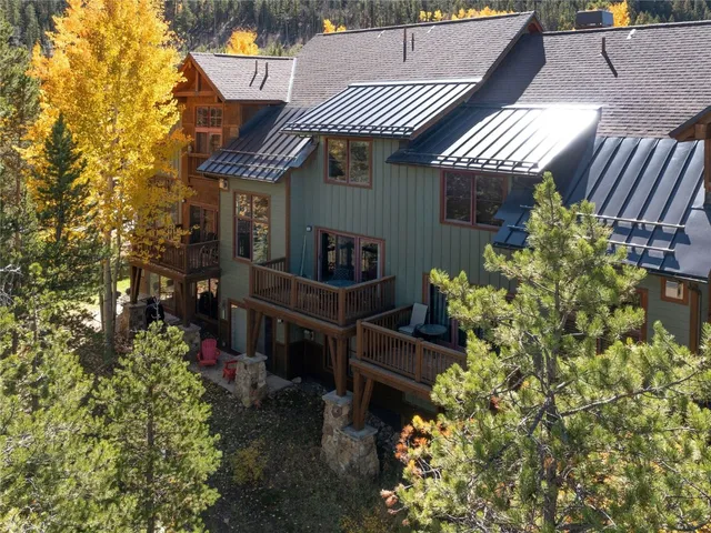 a view of outdoor space with sitting area