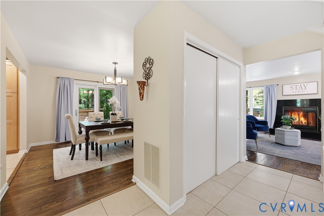 13622 Winterberry Ridge Midlothian, VA 23112 - Photo 7 of 47 a dining room with furniture and wooden floor