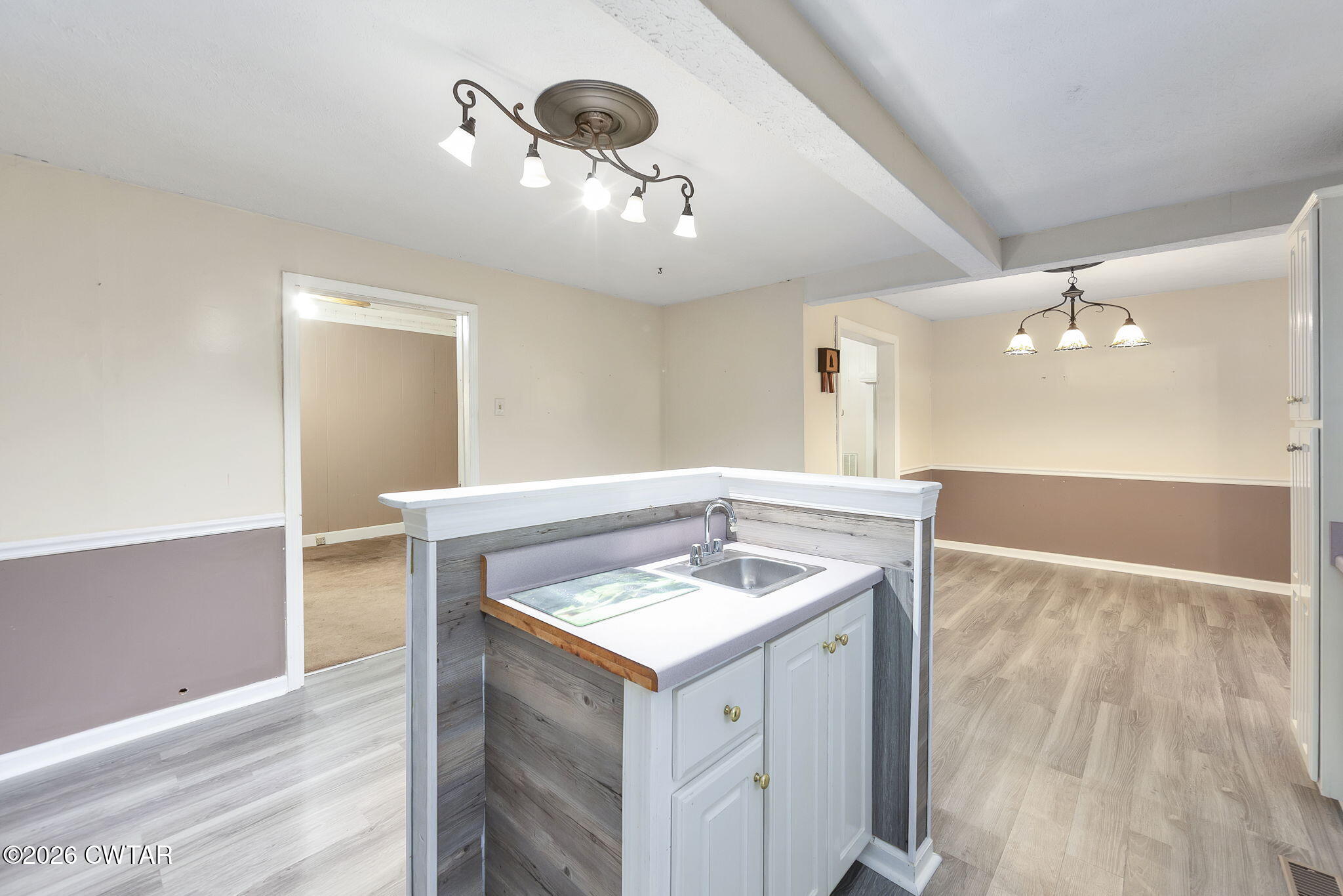 4 Farwell Street Jackson, TN 38301 - Photo 3 of 25 a bathroom with a granite countertop sink a toilet a mirror and shower