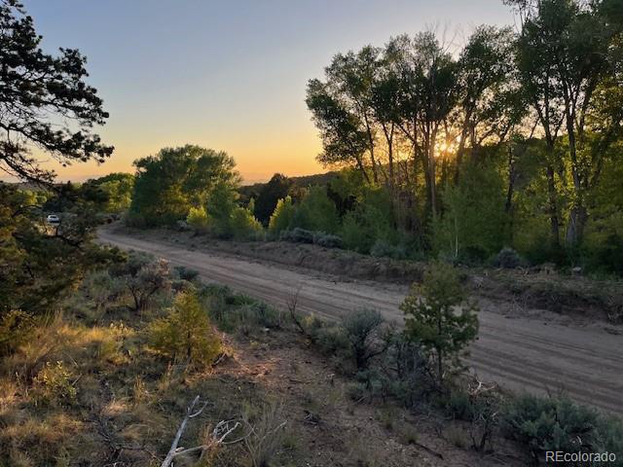 1575 Balleroy Road San Luis, CO 81152 - Photo 10 of 14 Beautiful sunset light along Balleroy, looking WNW.