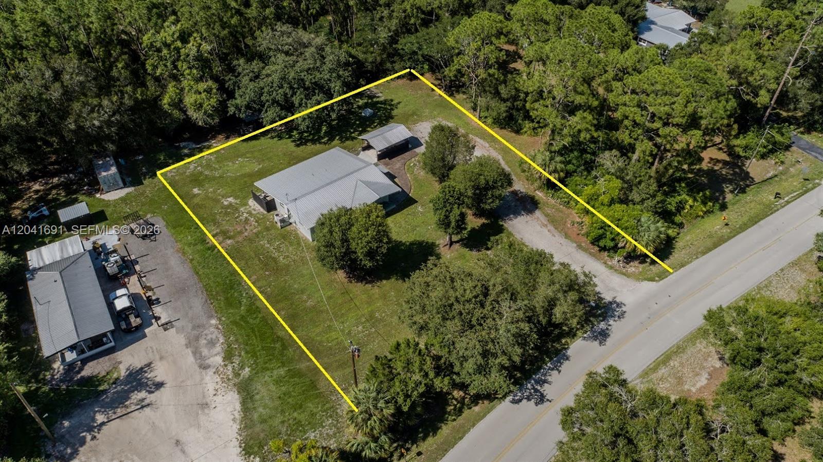 1270 Nobles Road LaBelle, FL 33935 - Photo 17 of 18 an aerial view of a house