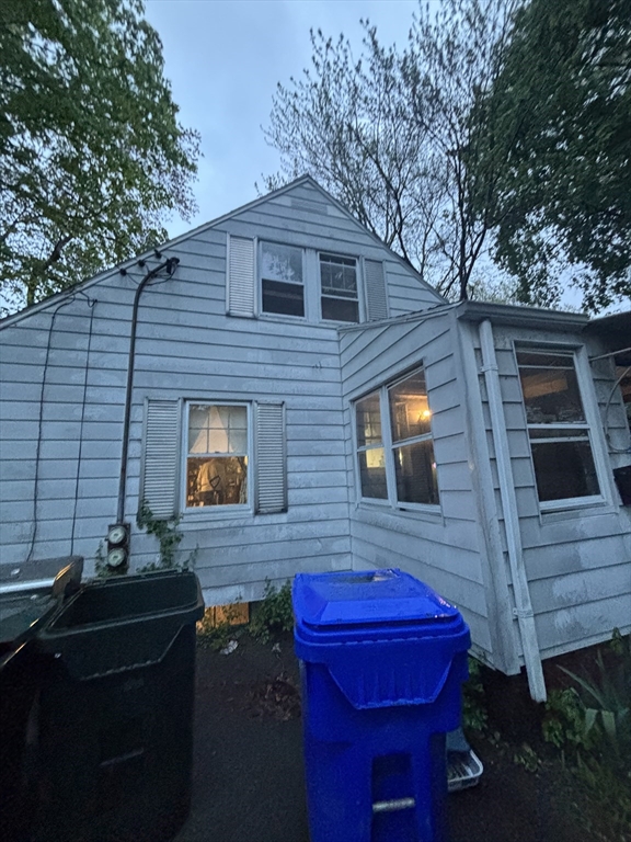 a view of house with outdoor space