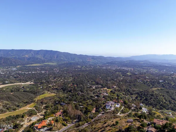 a view of city and mountain