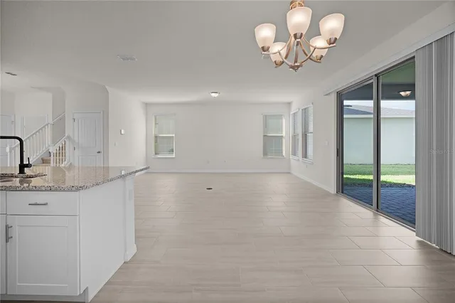 a view of a city with an ocean beach