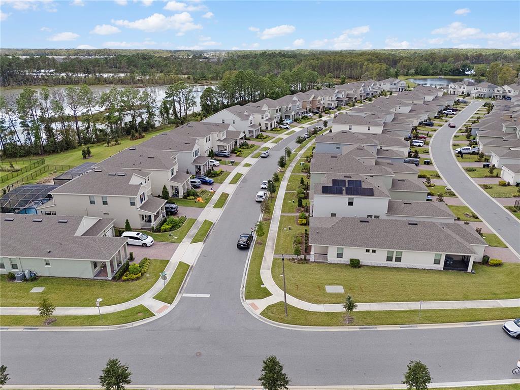 Undisclosed Address Winter Garden, FL 34787 - Photo 4 of 46 an aerial view of residential houses with outdoor space and swimming pool