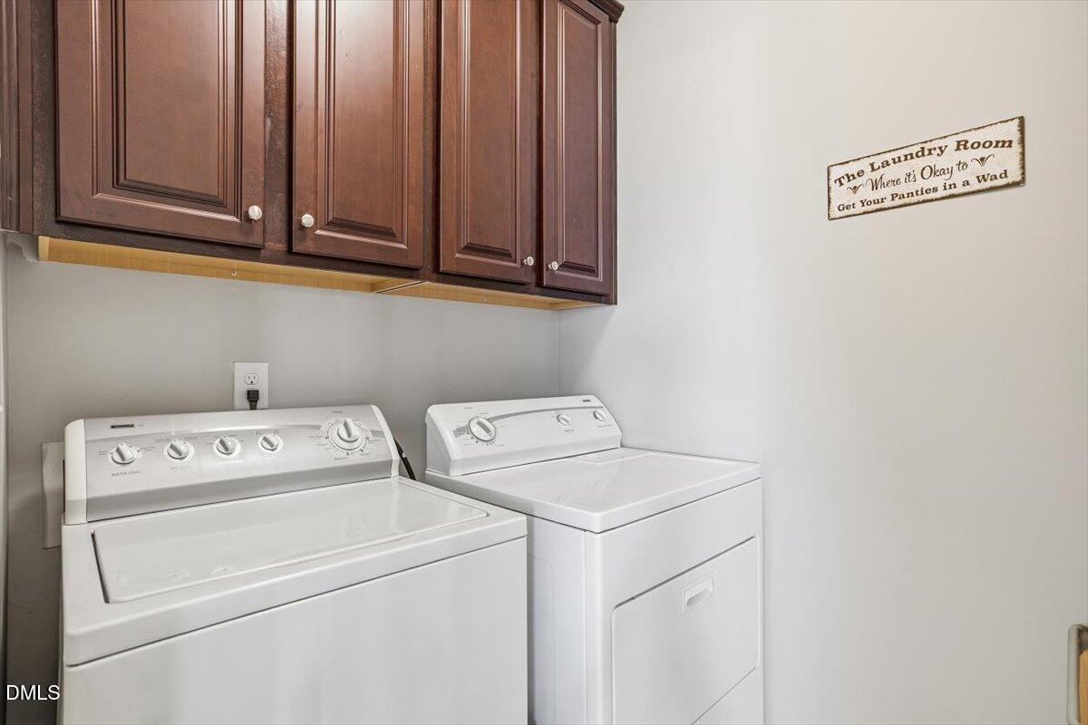 1500 Hemby Ridge Lane Morrisville, NC 27560 - Photo 16 of 50 a utility room with dryer and washer