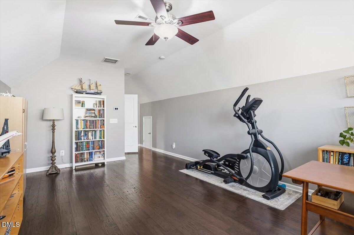 1500 Hemby Ridge Lane Morrisville, NC 27560 - Photo 26 of 50 a view of a room with gym equipment