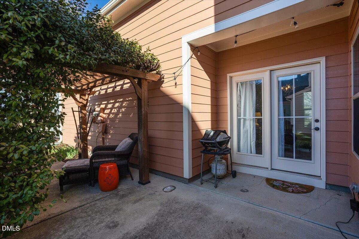 1500 Hemby Ridge Lane Morrisville, NC 27560 - Photo 28 of 50 a view of an outdoor space with porch and patio