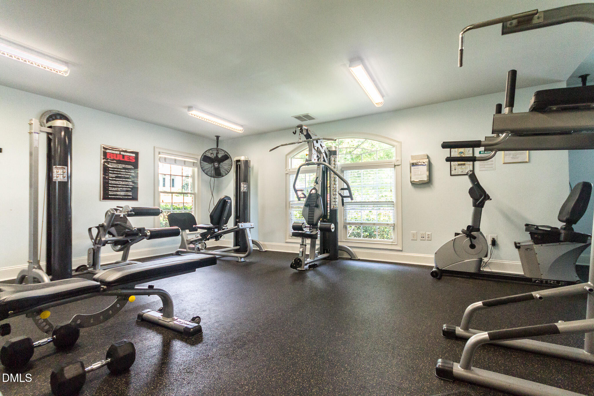 1500 Hemby Ridge Lane Morrisville, NC 27560 - Photo 36 of 50 a view of a room with gym equipment