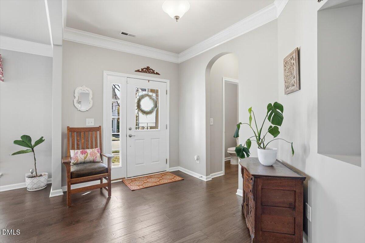 1500 Hemby Ridge Lane Morrisville, NC 27560 - Photo 4 of 50 a living room with furniture and wooden floor
