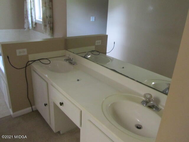 1383 Hamlin Road Lizella, GA 31052 - Photo 15 of 15 a bathroom with a sink and a mirror