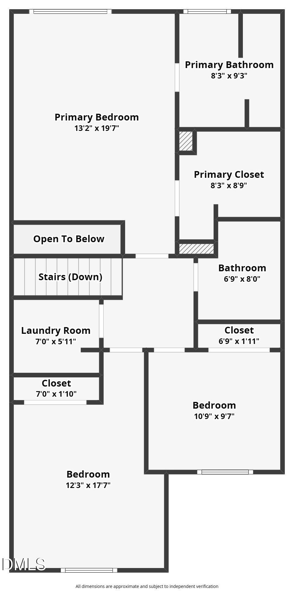 9105 Wooden Road Raleigh, NC 27617 - Photo 43 of 43 2nd-Floor-Plan