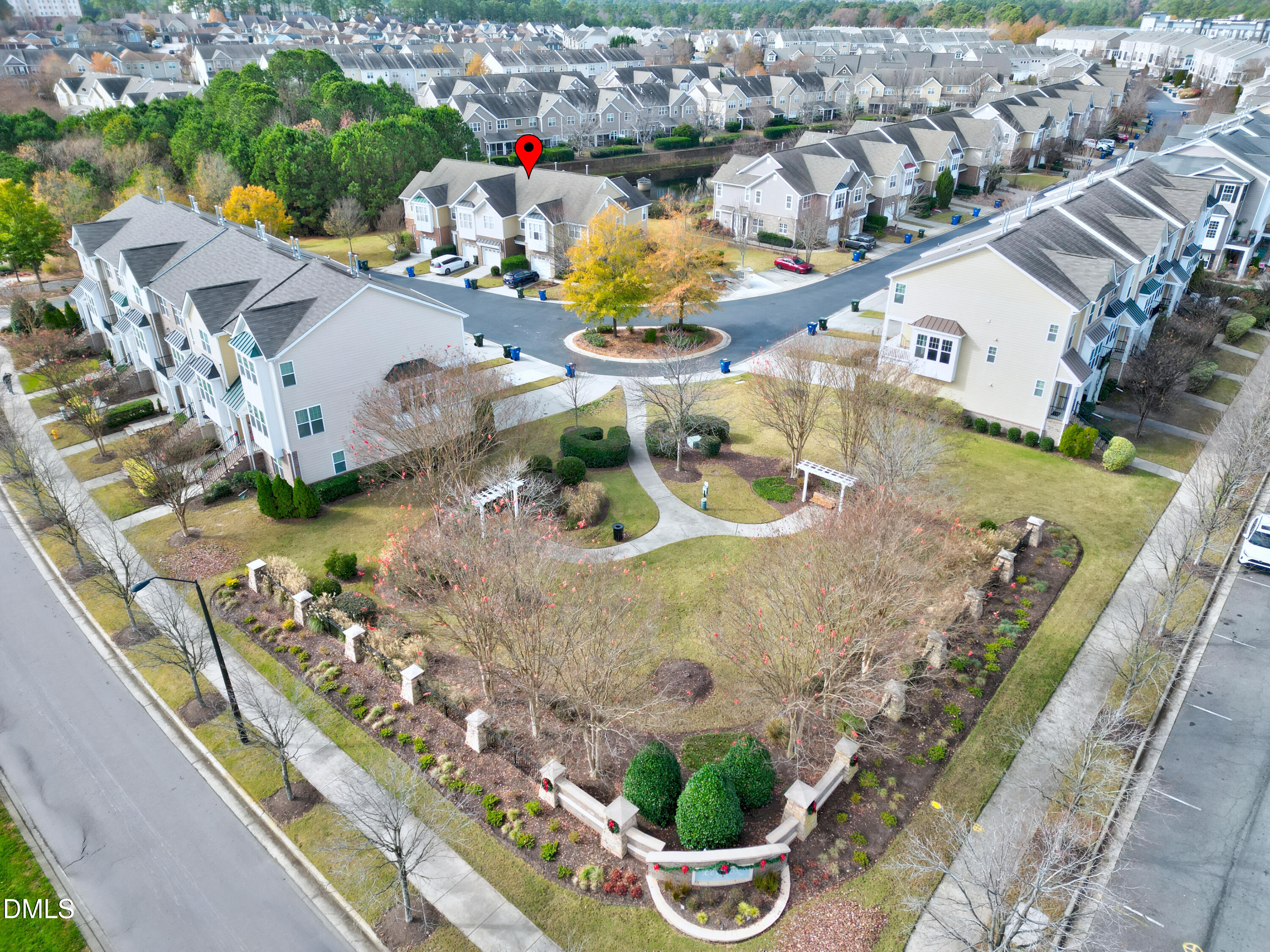 9105 Wooden Road Raleigh, NC 27617 - Photo 5 of 43 Aerial 9