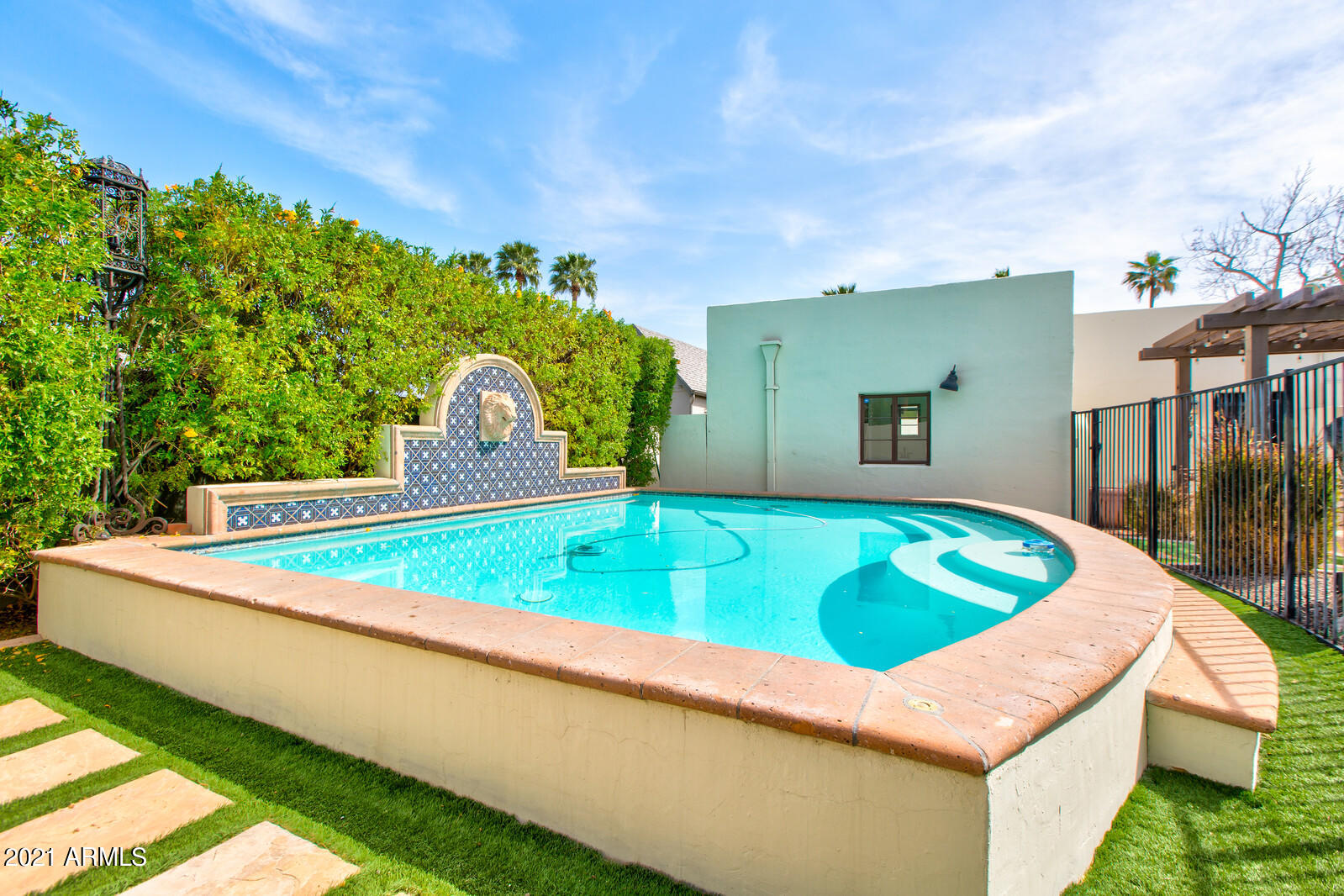 130 West Coronado Road Phoenix, AZ 85003 - Photo 32 of 35 Pool / Casita