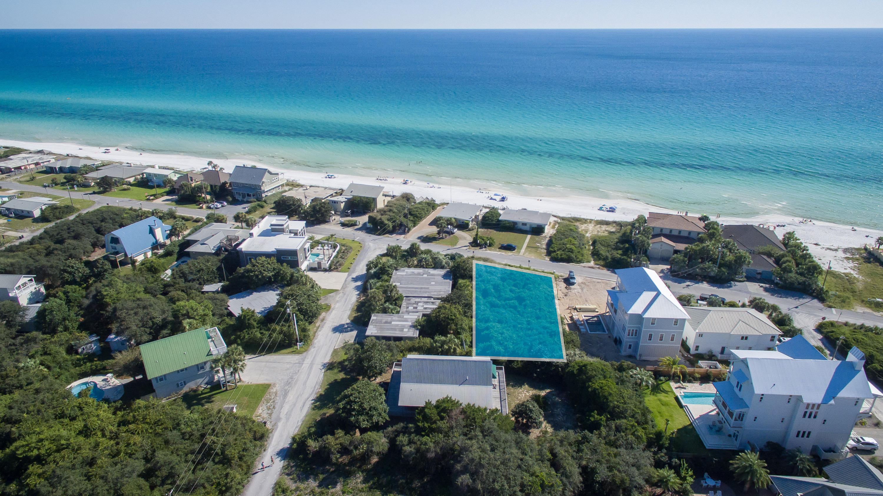 Lot 25 Blue Mountain Road Santa Rosa Beach, FL 32459 - Photo 1 of 5 an aerial view of a