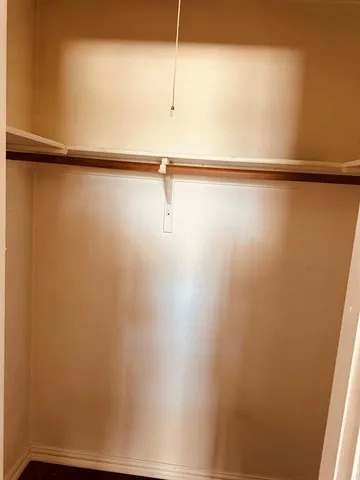 a view of walk in closet