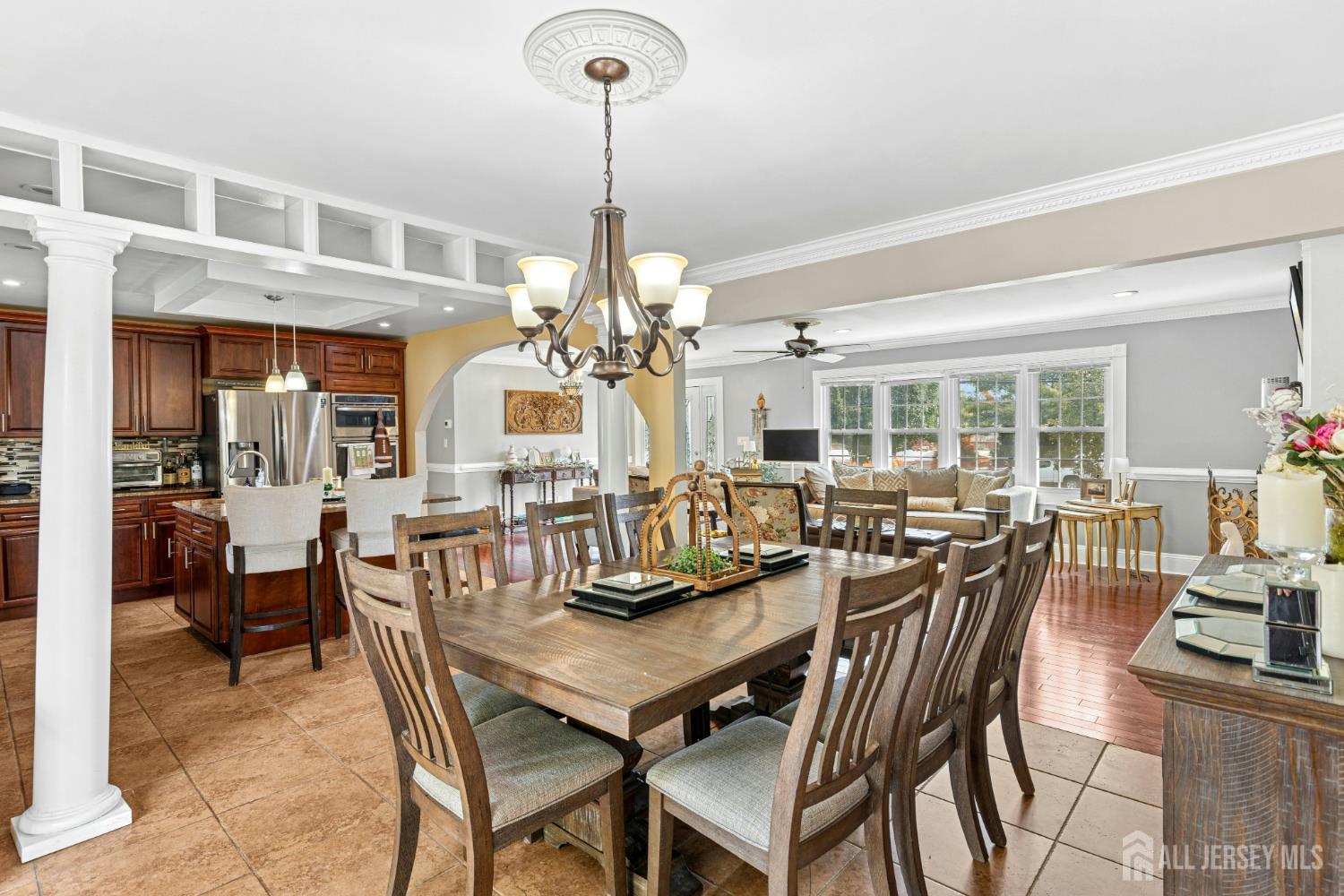 1701 Raritan Road Scotch Plains, NJ 07076 - Photo 23 of 31 a view of a dining room and livingroom