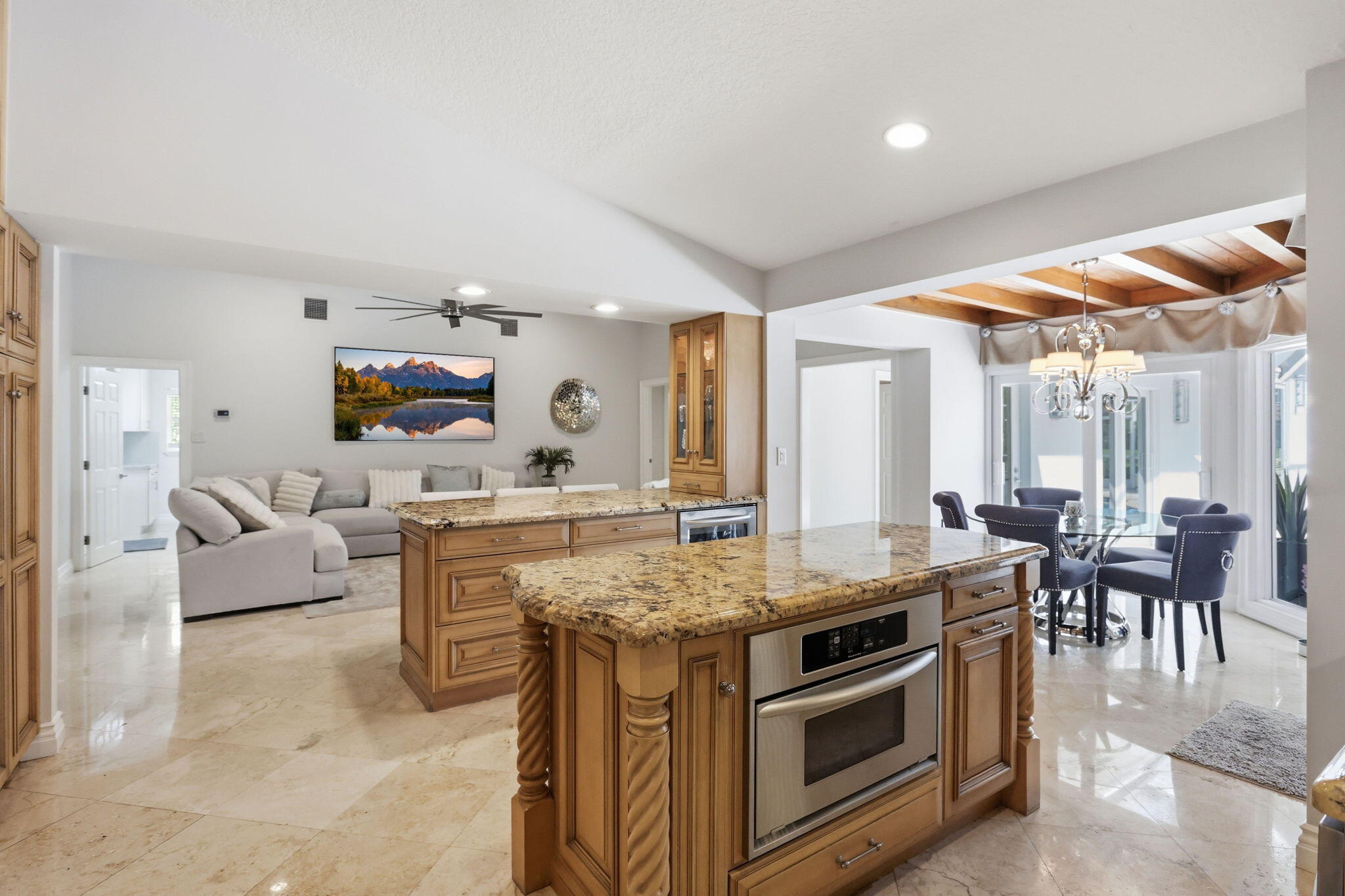 2151 Northwest 30th Road Boca Raton, FL 33431 - Photo 12 of 70 Kitchen to Family room