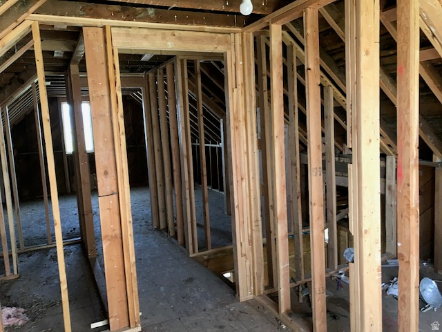 5790 North 6850th W Cache Junction West Cache Junction, UT 84304 - Photo 15 of 24 Misc room featuring vaulted ceiling