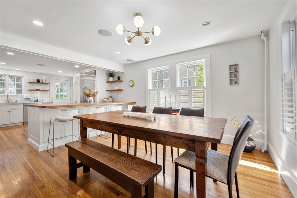8 Old Salem Road Marblehead, MA 01945 - Photo 2 of 34 a view of a dining room with furniture window and wooden floor
