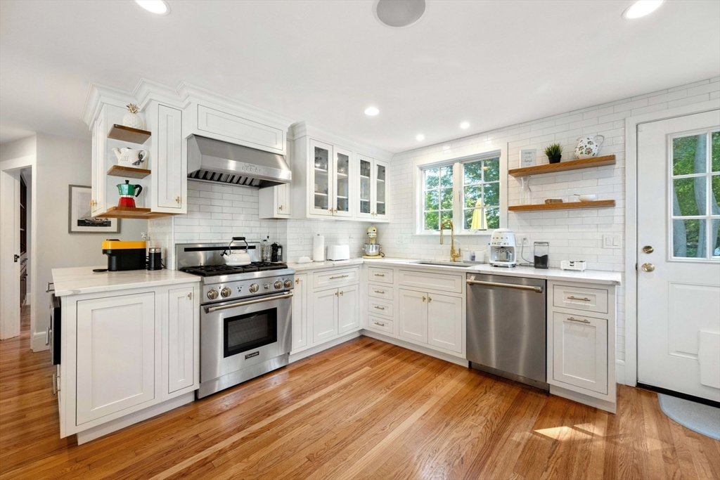 8 Old Salem Road Marblehead, MA 01945 - Photo 8 of 34 a kitchen with a sink cabinets and wooden floor