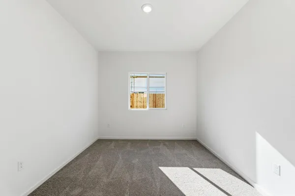 a view of a garage room