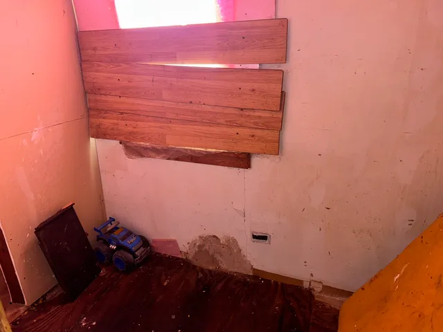 a view of a small space