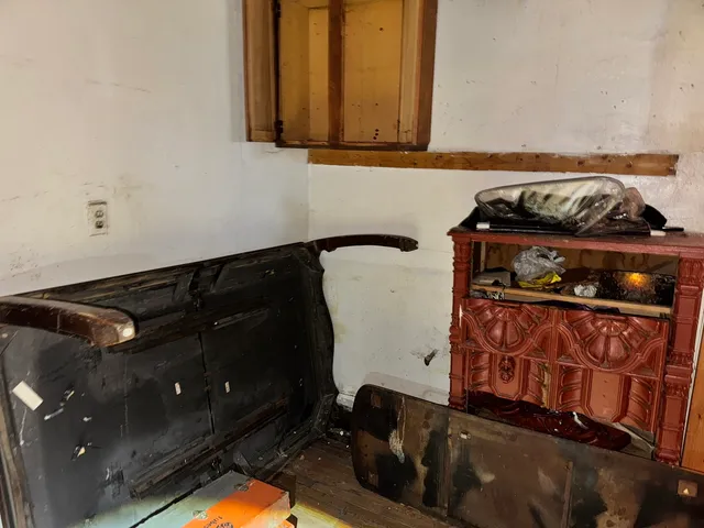 a close up of a mirror