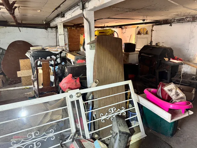 a room with lots of storage