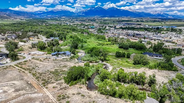 a view of a yard with an outdoor space