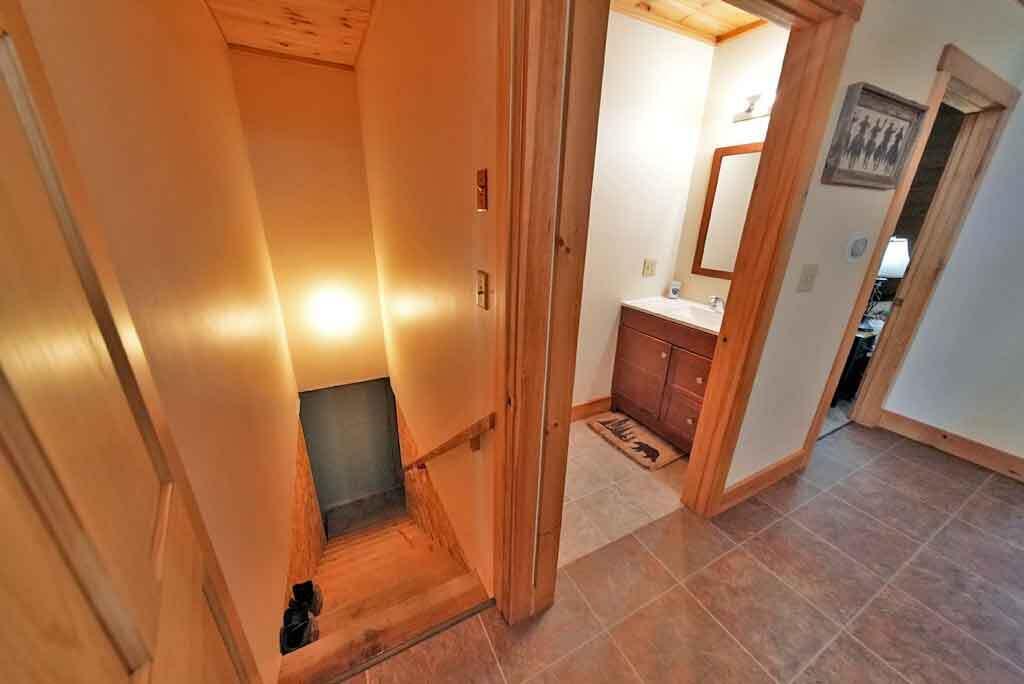 20 Hemore Road Houlton, ME 04730 - Photo 32 of 61 basement-stairway