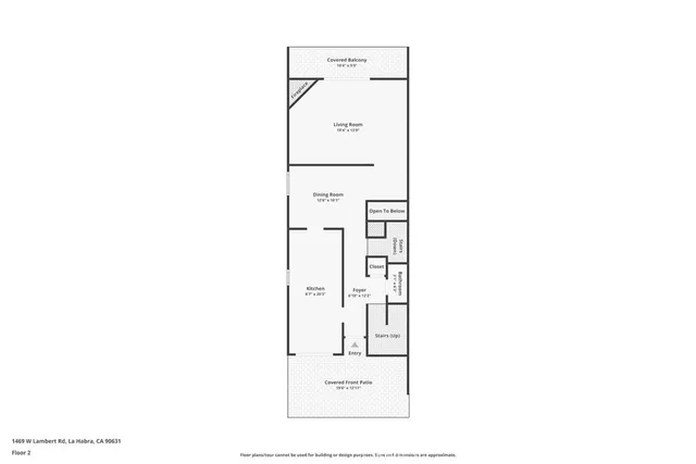 $590,000 | 1469 West Lambert Road, La Habra, CA 90631