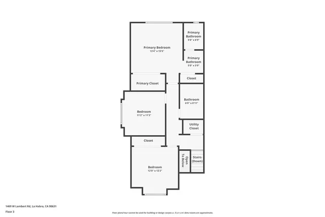 $590,000 | 1469 West Lambert Road, La Habra, CA 90631