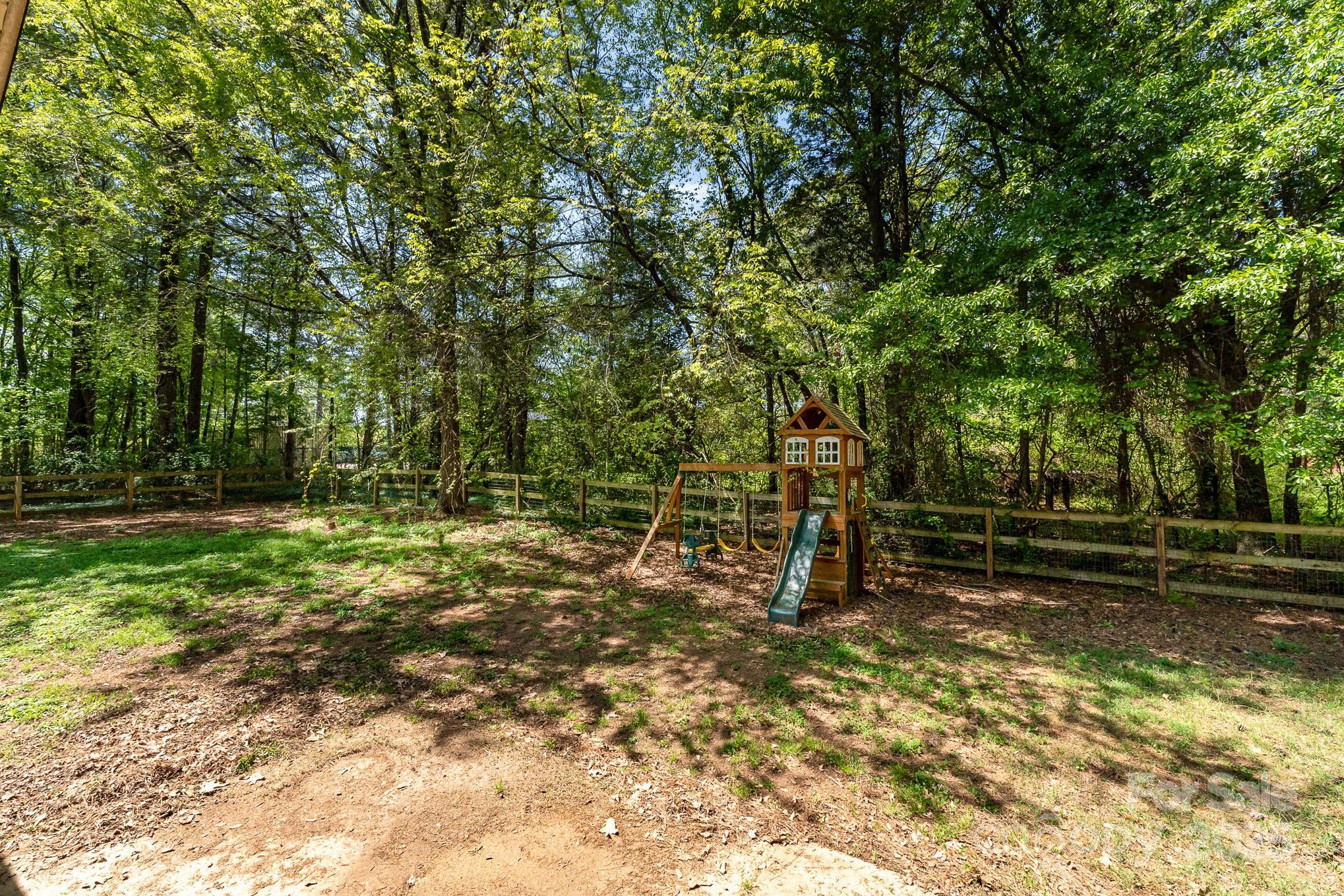 2014 Cardinal Loop Stanley, NC 28164 - Photo 32 of 40 a backyard of a house with lots of green space