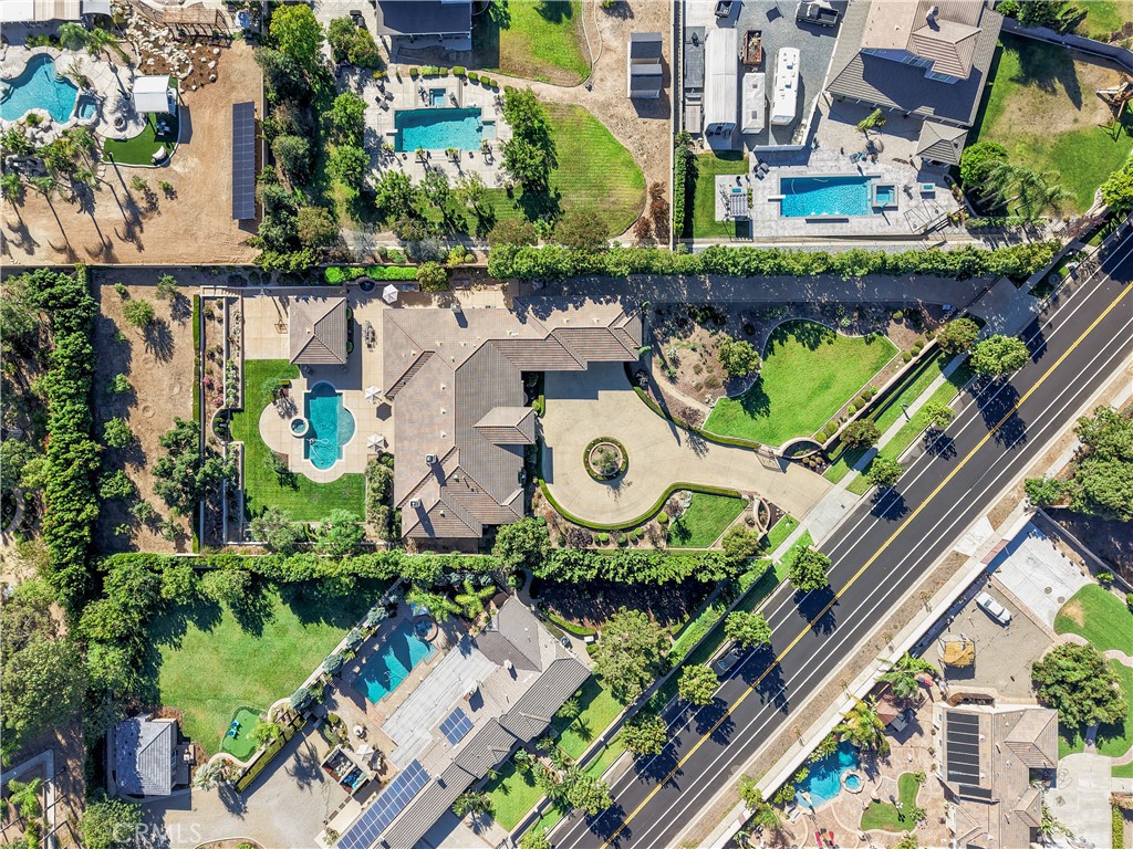 1662 Cherokee Road Corona, CA 92881 - Photo 55 of 60 an aerial view of a house having outdoor space