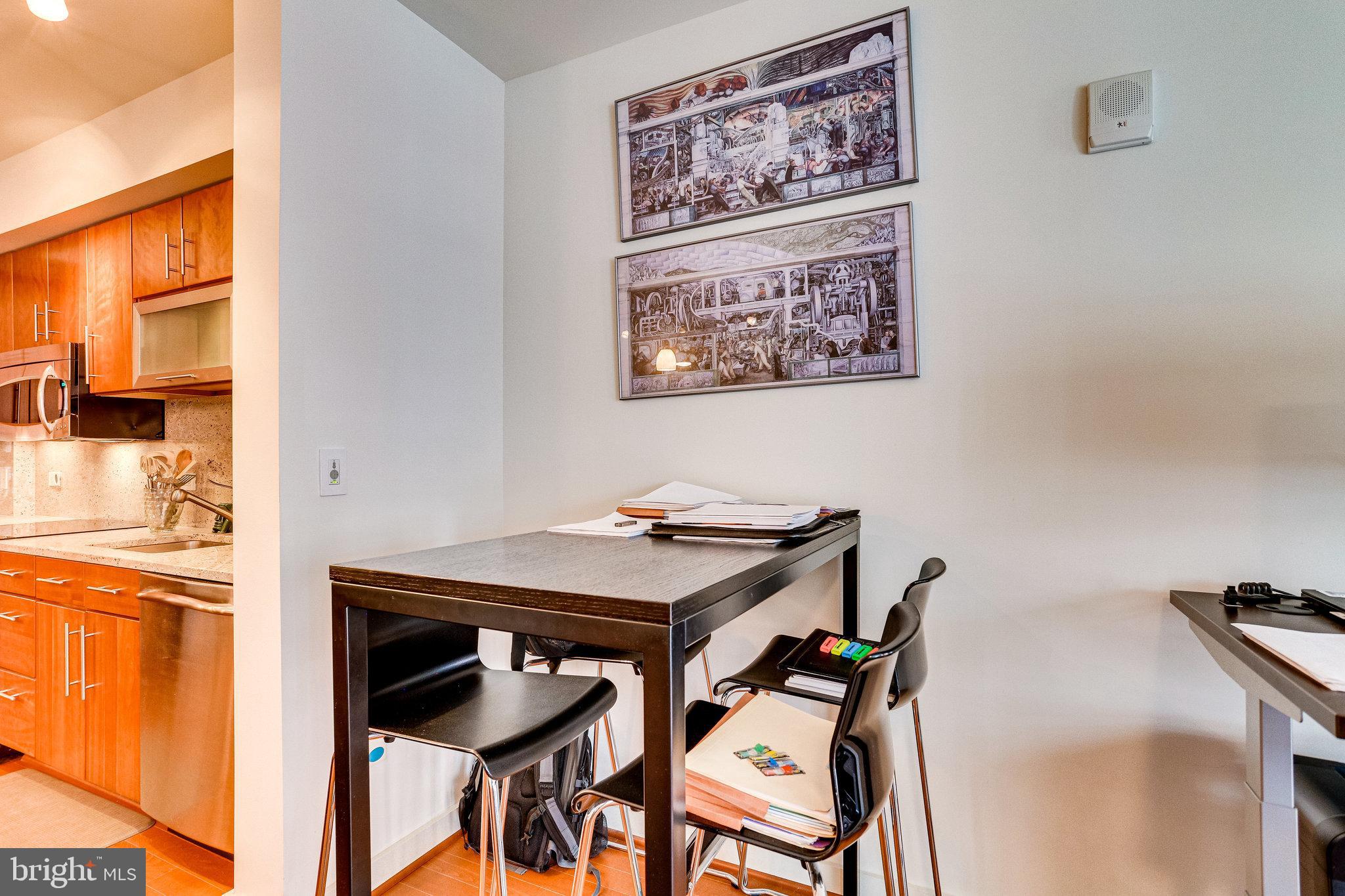 1025 First Street Southeast, Unit 801 Washington, DC 20003 - Photo 11 of 55 Convenient dining area right off the kitchen