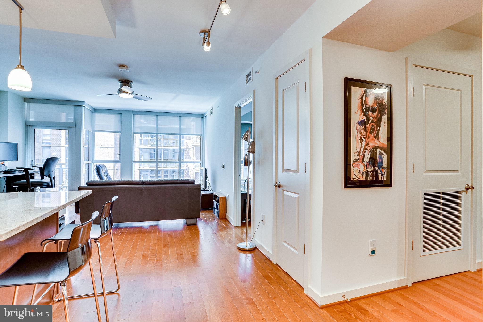 1025 First Street Southeast, Unit 801 Washington, DC 20003 - Photo 13 of 55 Gleaming hardwoods throughout!